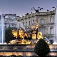 Fountain in Cibeles, Madrid