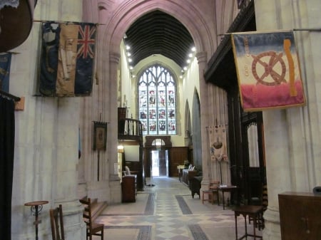 Church Exit - Religious, Ashford, Churches, Worship, UK, Kent, Prayer