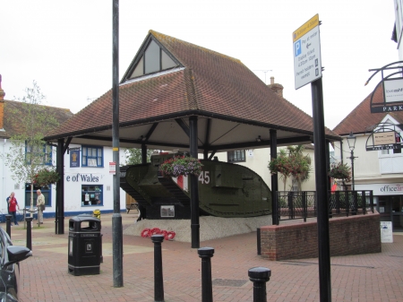 The Ashford Tank - ashford, tanks, uk, kent, memorials