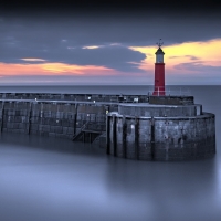 Twilight Horizon and Lighthouse