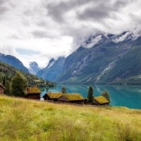 Cabins in the Mountains