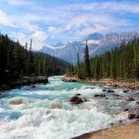 River in Banff National Park in Canada