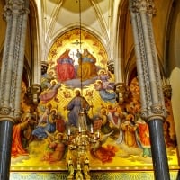 Inside a Temple in Mayerling, Vienna, Austria