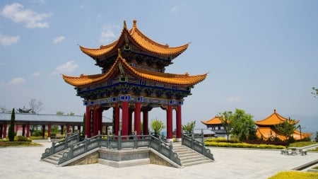 Chinese Temple - Temple, Chinese, Building, Religious