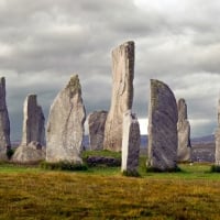 the Callanish Stones, Scotland