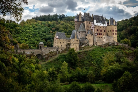 Eltz Castle, Germany - forest, castle, architecture, medieval, germany