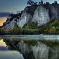 Mountain Reflection in the Lake