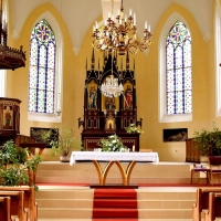 Altar in Catholic Church