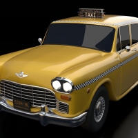 Checker Manhattan Taxi