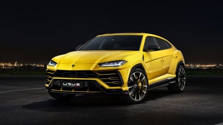 2019 Lamborghini Urus - urus, luxury, lamborghini, yellow, car, suv