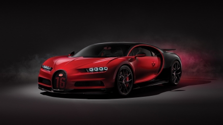 2019 Bugatti Chiron Sport - Car, Red, Sport, Chiron, Bugatti