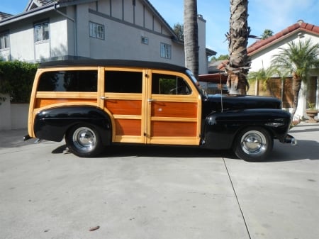 1947 Ford Woody Wagon - Car, Ford, Woody, Wagon, Old-Timer