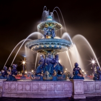 Fountain of the Seas in Concorde, Paris