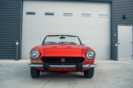 1974 Fiat 124 Sport Spider 1800 - Car, Red, 1800, Sport, Convertible, Spider, Fiat, Old-Timer, 124 Sport