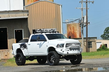 2010 Dodge Ram 2500 - white, mopar, lift, truck