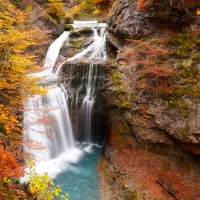 Waterfall in Ordesa y Monte Perdido National Park