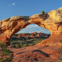 Sunshine over Arches National Park