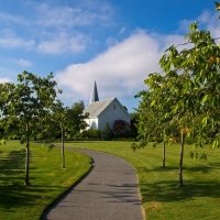 Landscape with Church