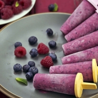 Berry Ice Cream Kulfi