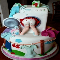 Stuck In Washer Dryer Cake