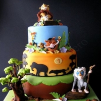 Lion King Cake