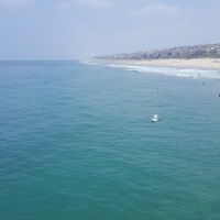 Drone View, Manhattan Beach