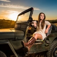 Cowgirl & Jeep