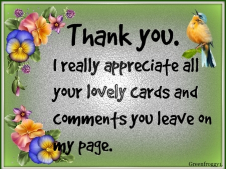 THANK YOU - card, thank, you, comment