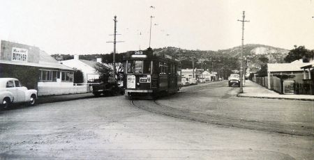 adelaide of old - street, car, tram, truck, house, adelaide, shop