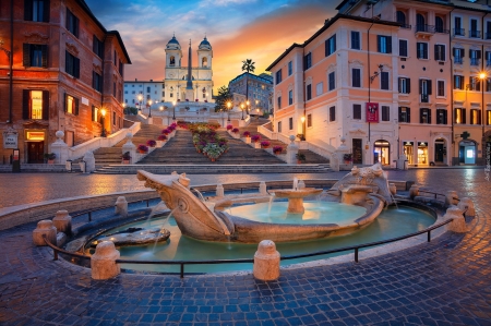 fountain - beauty, photography, city, architecture, lights, fountains