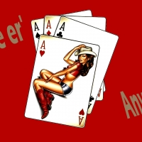 Poker Cowgirl Cards . .