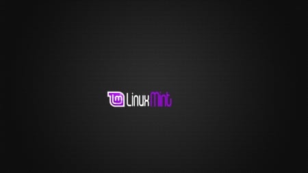 Carbon Mint Purple - linux, dark, logo, mint