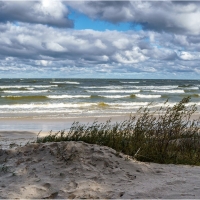 Beach in Latvia