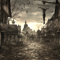 creepy village