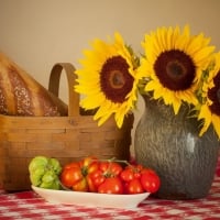 Still Life with Sunflowers