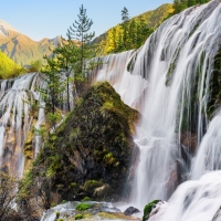 Pearl Shoal Waterfall,China