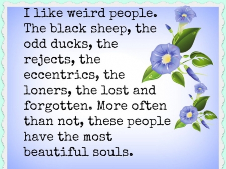 BEAUTIFUL SOULS - souls, beautiful, comment, card