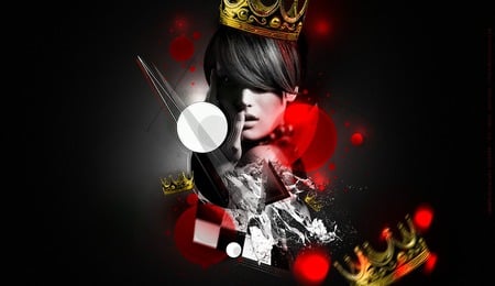 Queen jpg - queen, crown, fantasy, royal