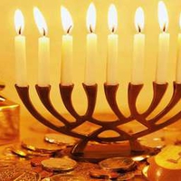 Hanukkah's Golden Glow