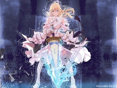 saber lily - saber lily, fate stay night