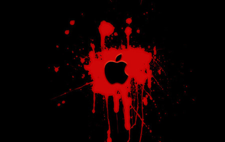 Mac blood - windows, pc, system, technology, blood, internet, red, desktop, apple, mac