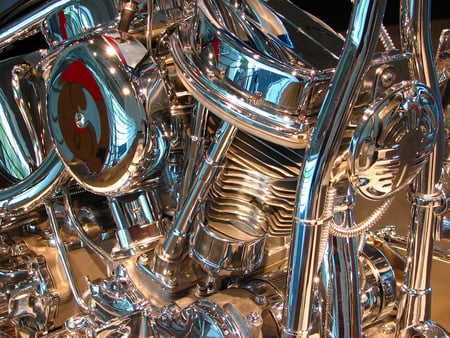 Fully Chromed 1954 Panhead