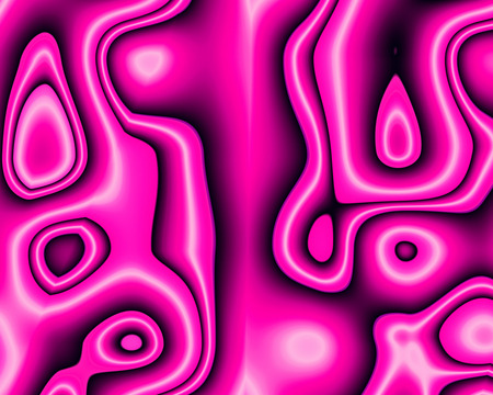 cute abstract art 2 jpg - hot, pink, abstract, black