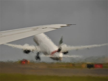 plane taking off - plane, aircraft, photography, flying, shellandshilo