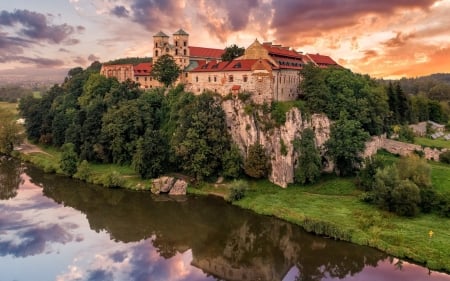 Tyniec Monastery, Krakow, Poland