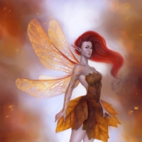 Autumn fairy