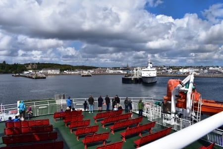 Leaving Stornoway - Isle of Lewis - Scotland - Scottish Islands, Outer Hebrides, Scotland, Western Isles, Stornoway, Scottish Highlands, Isle of Lewis