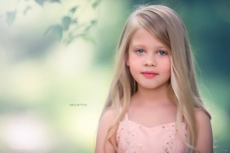 Little Girl - Photograph, Girl, Child, Portrait