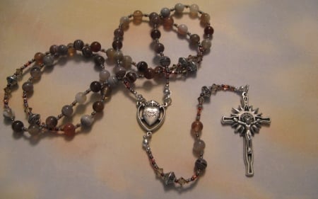 Rosary with Jesus Heart