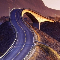 Storseisundet Bridge, Atlantic Ocean Road, Norway